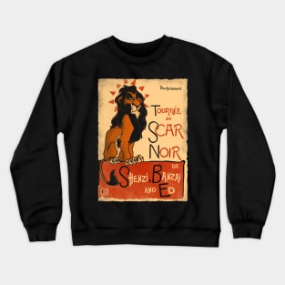 Le Scar Noir Crewneck Sweatshirt